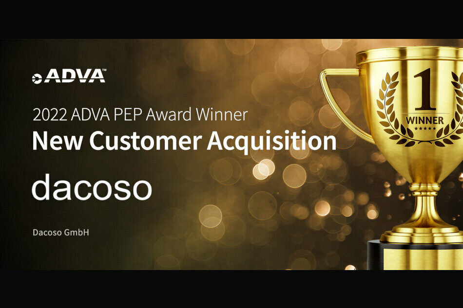 dacoso 2022 ADVA PEP Award Winner