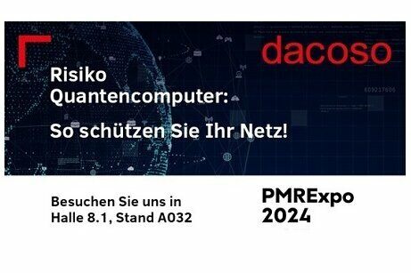 We are at PMRExpo 2024 - Our topic: quantum security